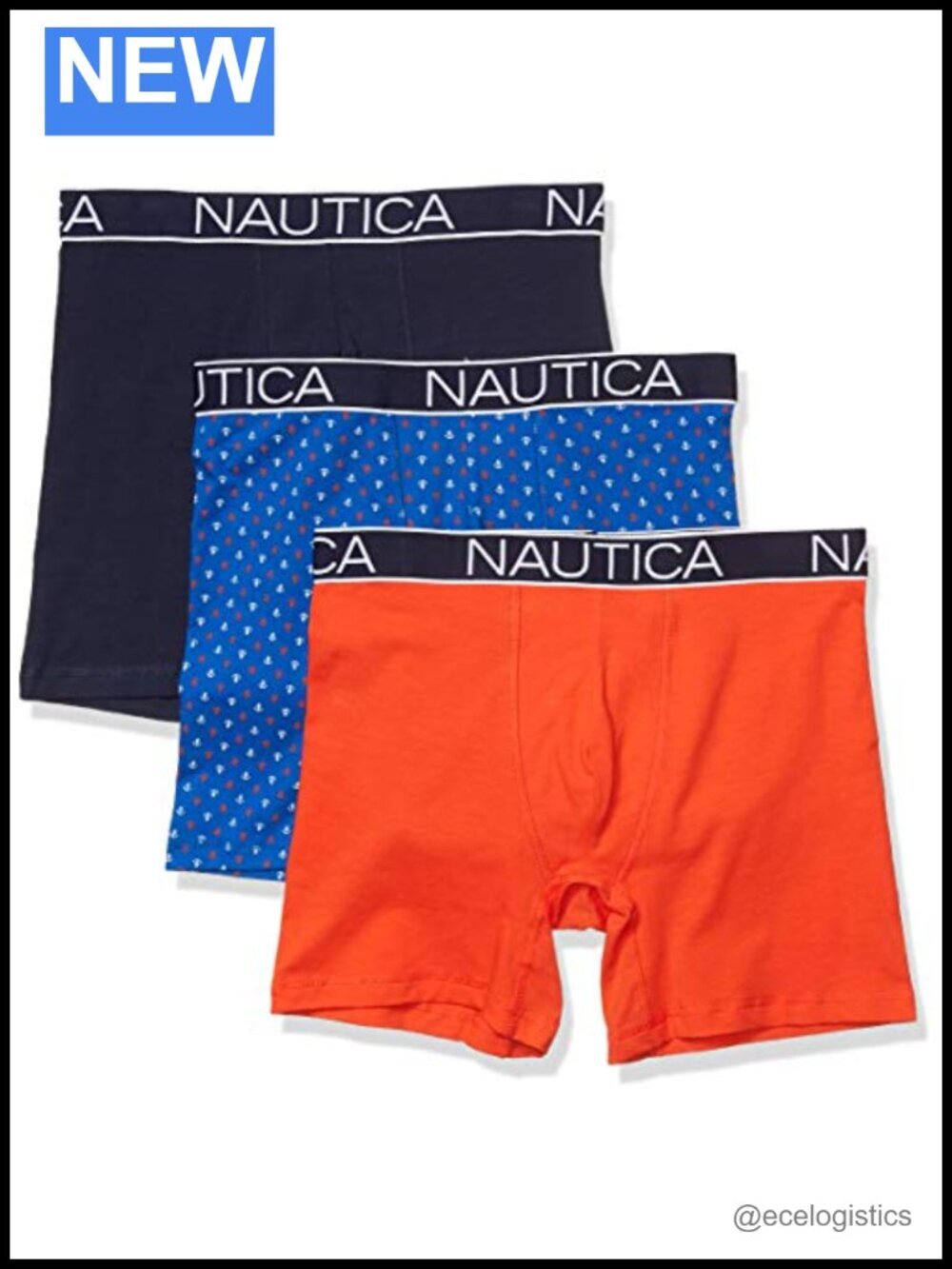 3-Pack Cotton Stretch Boxer Briefs Men's Underwear Moisture Wicking